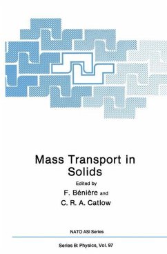 Mass Transport in Solids - Bénière, F.;Catlow, C. R. A.