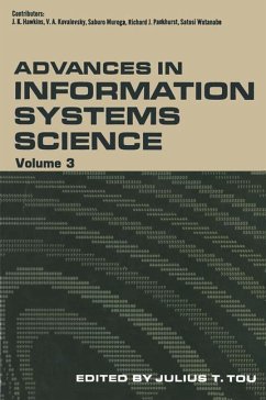 Advances in Information Systems Science - Tou, Julius T.