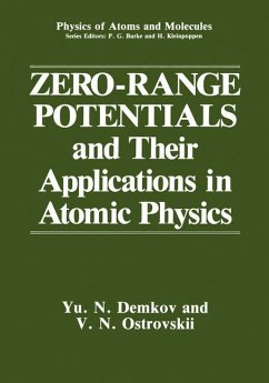 Zero-Range Potentials and Their Applications in Atomic Physics