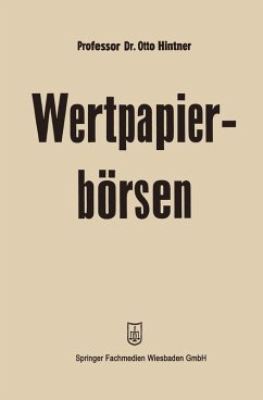Cover Wertpapierbörsen