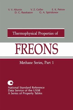 Thermophysical Properties of Freons - Altunin, V. V.;Geller, V. Z.;Petrov, E. K.