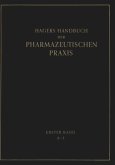 Hagers Handbuch der Pharmazeutischen Praxis Hagers Handbuch der Pharmazeutischen Praxis