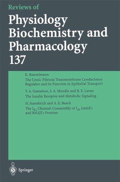Reviews of Physiology, Biochemistry and Pharmacology - Blaustein, M. P.;Greger, R.;Grunicke, H.