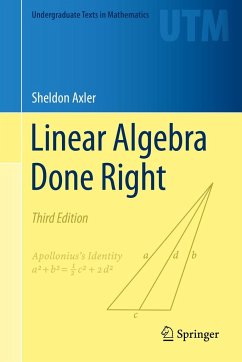 Linear Algebra Done Right - Axler, Sheldon