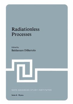 Radiationless Processes - Di Bartolo, Baldassare;Goldberg, Velda