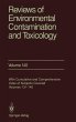 Reviews of Environmental Contamination... - Bild 1