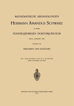 Mathematische Abhandlungen Hermann Amandus Schwarz