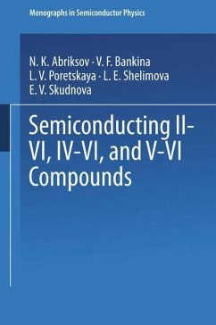 Semiconducting II¿VI, IV¿VI, and V¿VI Compounds - Abrikosov, N.Kh.