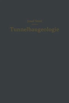 Tunnelbaugeologie - Stini, Josef