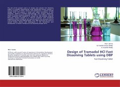 Design of Tramadol HCl Fast Dissolving Tablets using DBP
