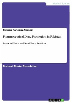 Pharmaceutical Drug Promotion in Pakistan - Ahmed, Rizwan Raheem