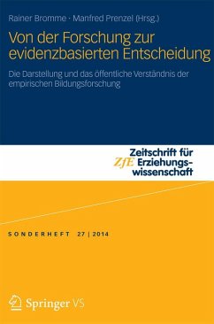 Cover Von der Forschung zur evidenzbasierten Entscheidung