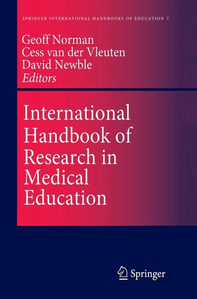 International Handbook of Research in Medical Education International Handbook of Research in Medical Education
