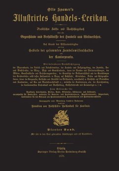 Illustrirtes Handels-Lexikon - Spamer s, Otto