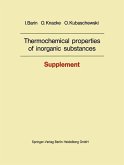 Thermochemical properties of inorganic substances