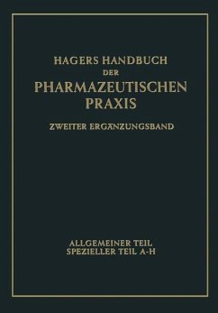 Hagers Handbuch der pharmazeutischen Praxis - Arends, Georg;Zörnig, Heinrich;Hager, Hermann