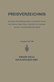 Preisverzeichnis
