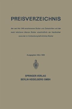 Preisverzeichnis - Springer, Springe