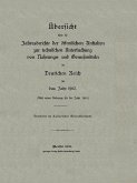 Übersicht über die Jahresberichte der öffentlichen Anstalten zur technischen Untersuchung von Nahrungs- und Genußmitteln im Deutschen Reich für das Jahr 1902 Übersicht über die Jahresberichte der öffentlichen Anstalten zur technischen Untersuchung von Nahrungs- und Genußmitteln im Deutschen Reich für das Jahr 1902