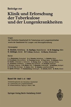 Verhandlungsbericht der Deutschen Tuberkulose-Tagung 1966 - Deutschen Tuberkulose-Tagung;Deutschen Tuberkulose-Gesellschaft;Deutschen Zentralkomitee zur Bekämpfung der Tuberkulose