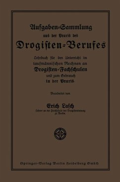 Cover Aufgaben-Sammlung aus der Praxis des Drogisten-Berufes