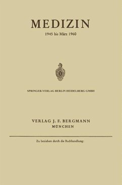 Medizin - Bergmann, Verlag J. F.