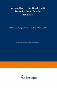 Verhandlungen der Gesellschaft Deutscher Naturforscher und Ärzte - Gesellschaft Deutscher Naturforscher und Ärzte