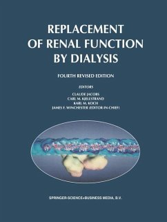 Replacement of Renal Function by Dialysis