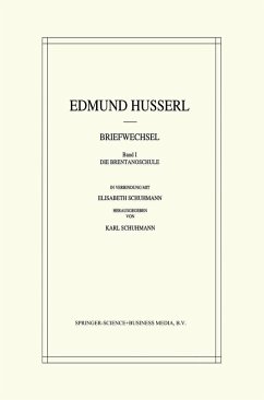 Cover Edmund Husserl Briefwechsel