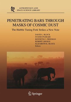 Penetrating Bars through Masks of Cosmic Dust