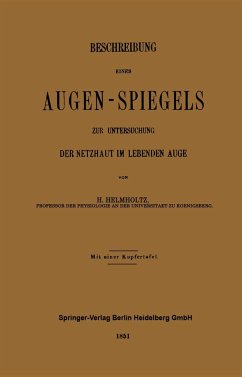 Beschreibung Eines Augen-Spiegels - Helmholtz, Hermann von