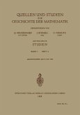 Quellen und Studien zur Geschichte der Mathematik Quellen und Studien zur Geschichte der Mathematik