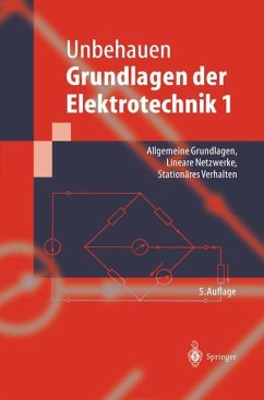 Grundlagen der Elektrotechnik 1 - Unbehauen, Rolf
