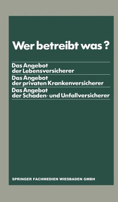 Wer betreibt was? - Bundesverband Deutscher Versicherungskaufleute