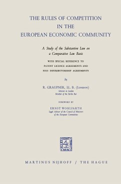 The Rules of Competition in the European Economic Community - Graupner, R.