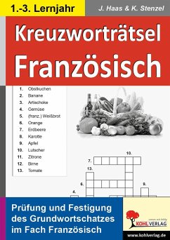 Kreuzworträtsel Französisch - Haas, Joachim;Stenzel, Klaus
