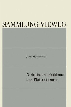 Nichtlineare Probleme der Plattentheorie - Myszkowski, Jerzy