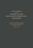 Analyse und Konstitutionsermittlung Organischer Verbindungen