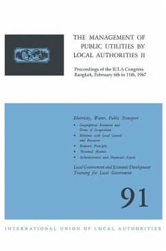 The Management of Public Utilities by Local Authorities II - Loparo, Kenneth A.