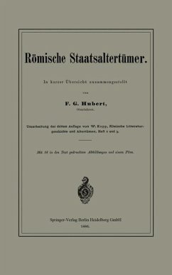 Römische Staatsaltertümer - Hunert, F. G.