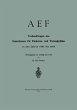 AEF Verhandlungen des Ausschusses für... - Bild 1