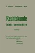 Rechtskunde - leicht verständlich - Bild 1
