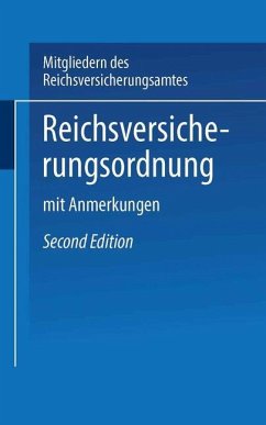 Reichs-Versicherungsordnung - Mitglieder des Reichsversicherungsamts