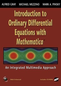 Introduction to Ordinary Differential Equations with Mathematica - Gray, Alfred;Mezzino, Michael;Pinsky, Mark A.