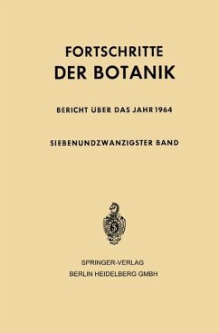 Fortschritte der Botanik