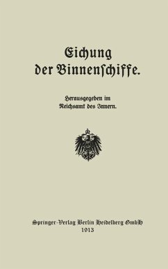 Cover Eichung der Binnenschiffe