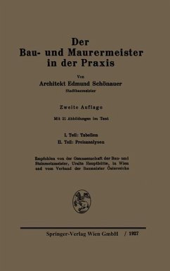 Der Bau- und Maurermeister in der Praxis