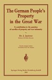 The German people¿s Property in the great war