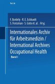Internationales Archiv für Arbeitsmedizin / International Archives of Occupational Health Internationales Archiv für Arbeitsmedizin / International Archives of Occupational Health
