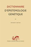 Dictionnaire D'épistémologie Génétique Dictionnaire D'épistémologie Génétique